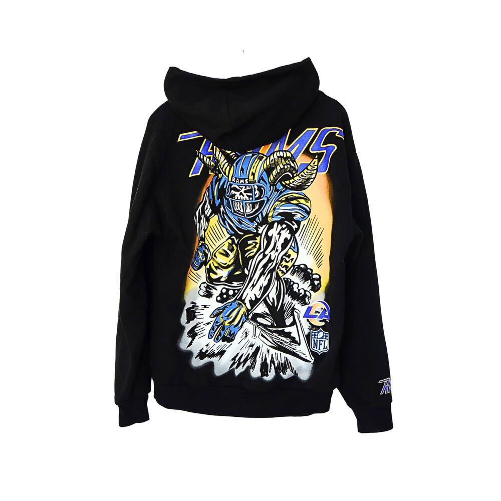 WARREN LOTAS Men's LA Rams Stadium Hoodie - Black - M